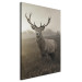 Canvas Art Print Deer in Sepia (1 Part) Vertical 119170 additionalThumb 2