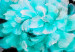 Canvas Art Print Turquoise peony bouquet - still life with a colourful accent 123370 additionalThumb 4