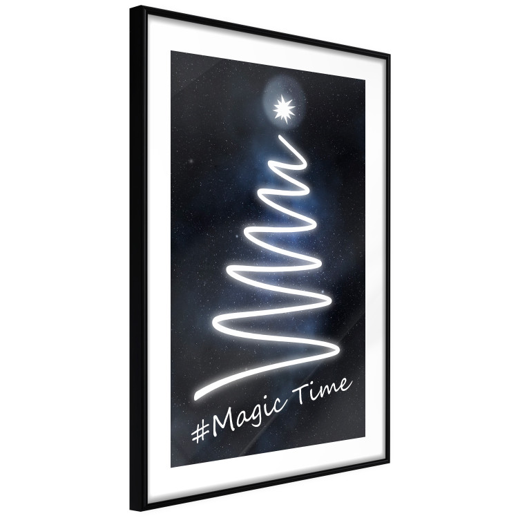Poster Magical Time - English text on a background of night sky with stars 125270 additionalImage 11