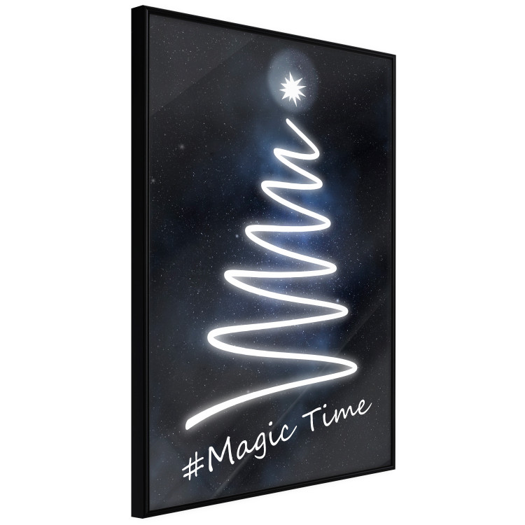 Poster Magical Time - English text on a background of night sky with stars 125270 additionalImage 10