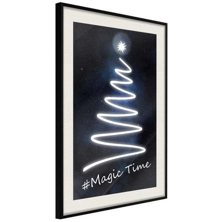 Poster Magical Time - English text on a background of night sky with stars 125270 additionalImage 3