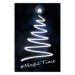 Poster Magical Time - English text on a background of night sky with stars 125270