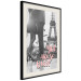 Poster You Are so Loved - pink English text on a background of the Eiffel Tower 125370 additionalThumb 3