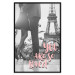 Poster You Are so Loved - pink English text on a background of the Eiffel Tower 125370 additionalThumb 24