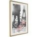 Poster You Are so Loved - pink English text on a background of the Eiffel Tower 125370 additionalThumb 2