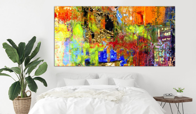 Large canvas print Colourful Abstraction II [Large Format] 128570 additionalImage 6