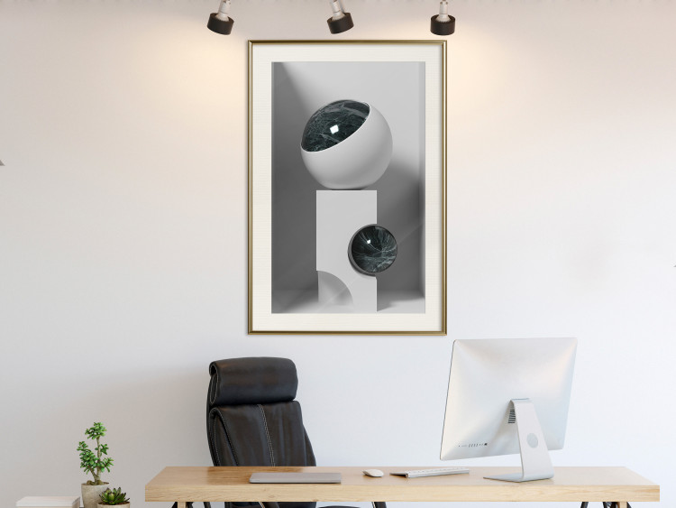 Wall Poster Space Objects - abstract geometric shapes with patterns 129770 additionalImage 22