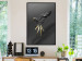 Poster Black Parrot - abstract figure resembling a bird with golden details 132270 additionalThumb 4