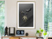 Poster Black Parrot - abstract figure resembling a bird with golden details 132270 additionalThumb 13