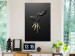 Poster Black Parrot - abstract figure resembling a bird with golden details 132270 additionalThumb 4