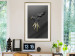 Poster Black Parrot - abstract figure resembling a bird with golden details 132270 additionalThumb 22