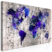 Large canvas print World Map: Ink Blots II [Large Format] 134870 additionalThumb 3