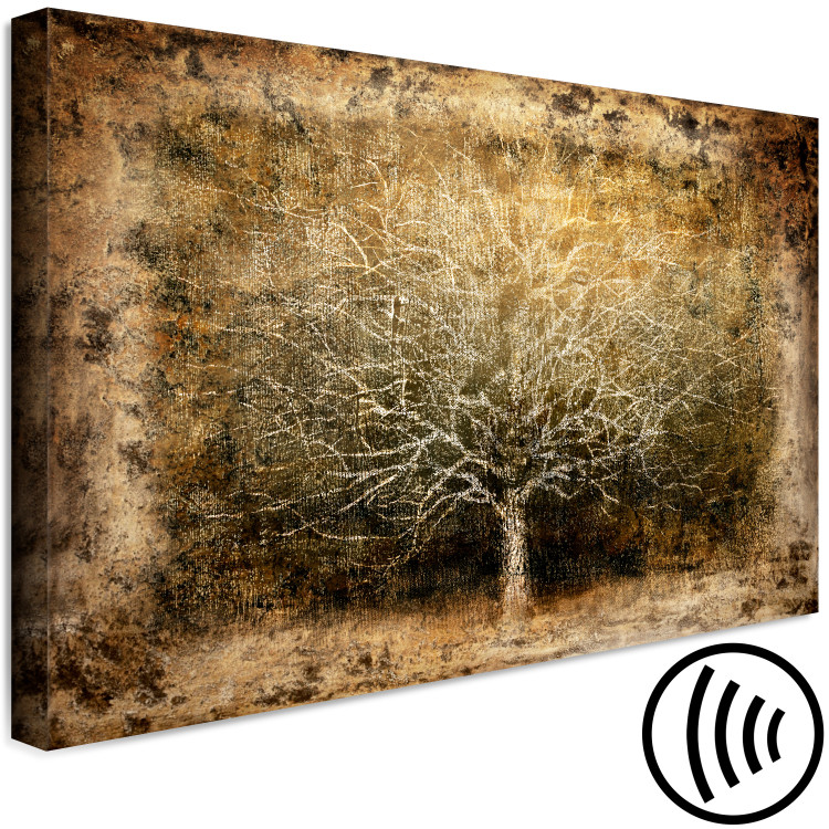 Canvas Print Venetian Tree (1-piece) Vertical - bare branches in vintage style 138370 additionalImage 6