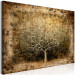 Canvas Print Venetian Tree (1-piece) Vertical - bare branches in vintage style 138370 additionalThumb 2