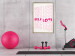 Wall Poster Love Mantra - pink English texts on a contrasting white background 138870 additionalThumb 17
