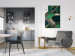 Canvas Print Green-Gold Geometry (1-piece) Vertical - abstraction with mosaic 142370 additionalThumb 3