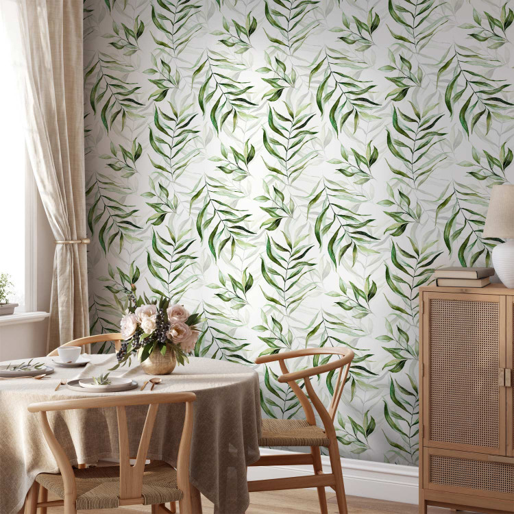 Modern Wallpaper Fragrant Leaves 142870 additionalImage 9