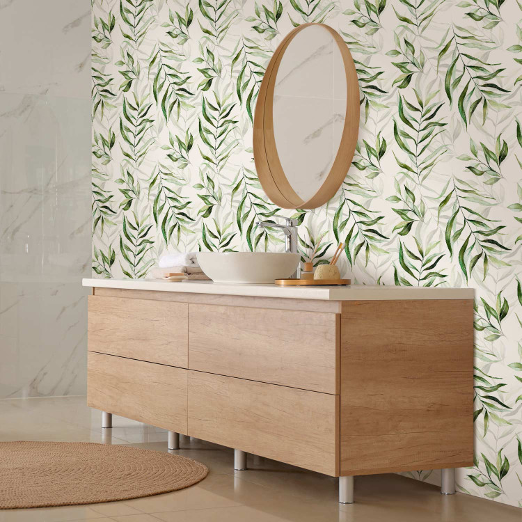 Modern Wallpaper Fragrant Leaves 142870 additionalImage 10