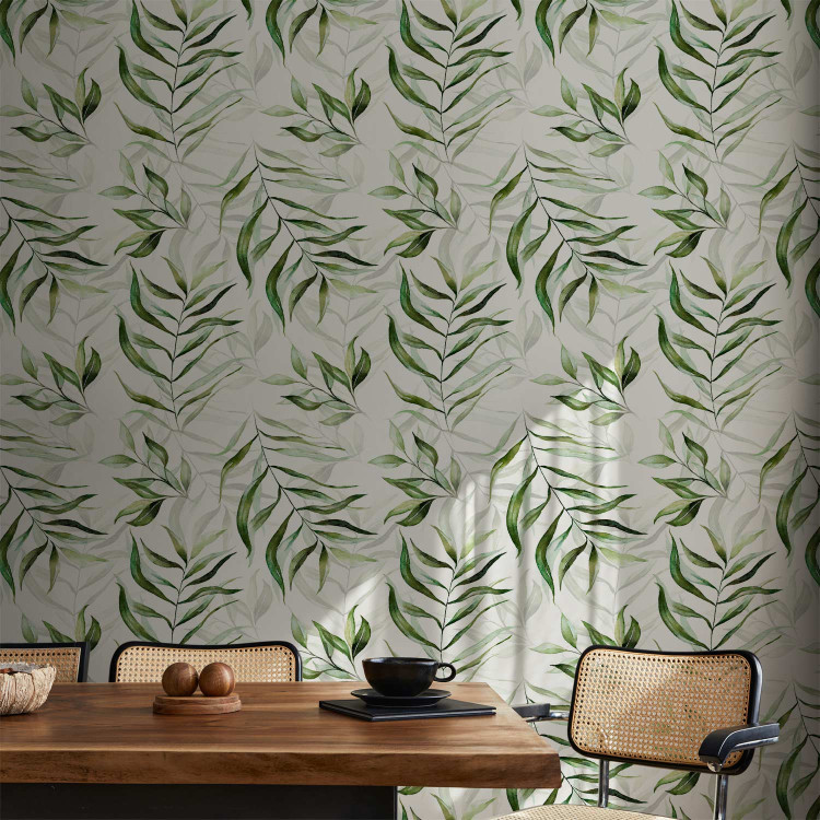 Modern Wallpaper Fragrant Leaves 142870 additionalImage 8