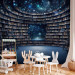 Wall Mural Books and Stars - A Library in Outer Space With a Starry Sky 150670 additionalThumb 4