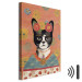 Canvas Animal Portrait - Cat With Flowers Inspired by Frida’s Image 152270 additionalThumb 8