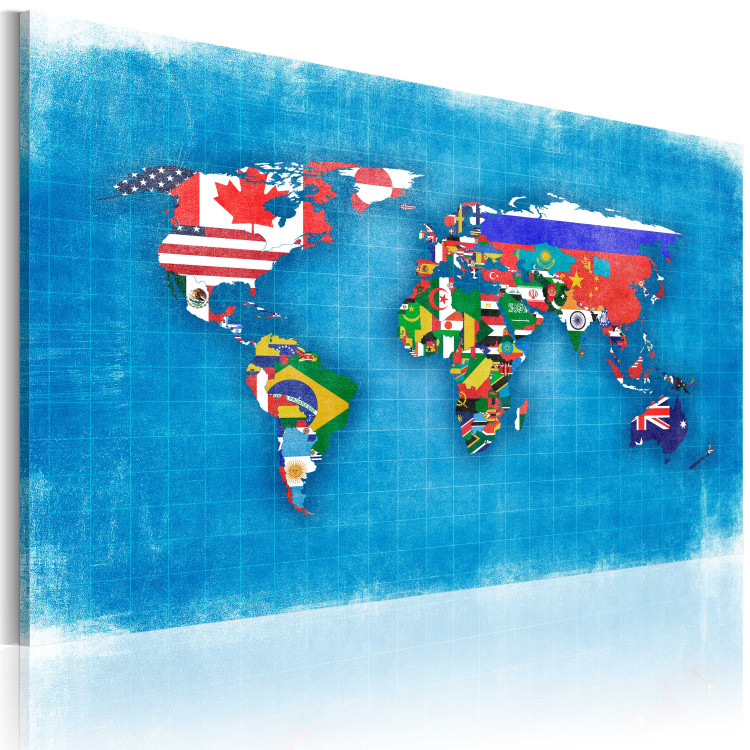 Canvas Art Print Flags of the World 55270 additionalImage 2