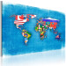 Canvas Art Print Flags of the World 55270 additionalThumb 2