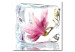 Canvas Print Frozen magnolia 58770