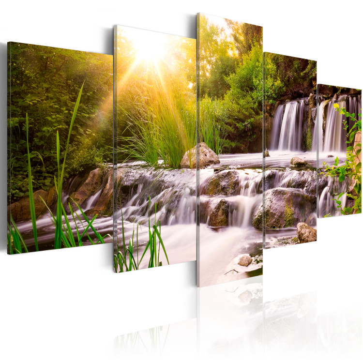 Canvas Forest Waterfall 90570 additionalImage 2