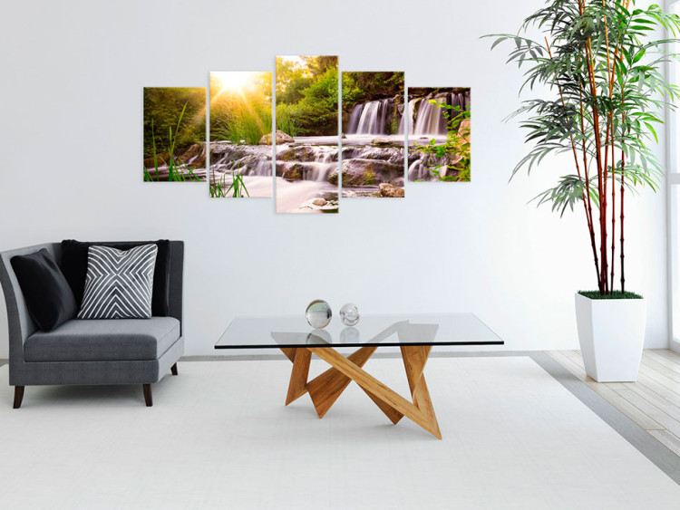 Canvas Forest Waterfall 90570 additionalImage 3