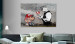 Acrylic print Mario and Cop by Banksy [Glass] 94370 additionalThumb 3