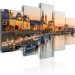 Canvas Art Print Dresden, Germany - Panorama of Illuminated City at Sunset 97870 additionalThumb 2
