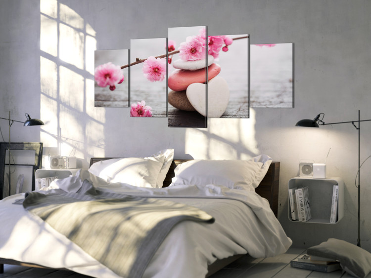 Canvas Print Zen: Cherry Blossoms III 97970 additionalImage 3