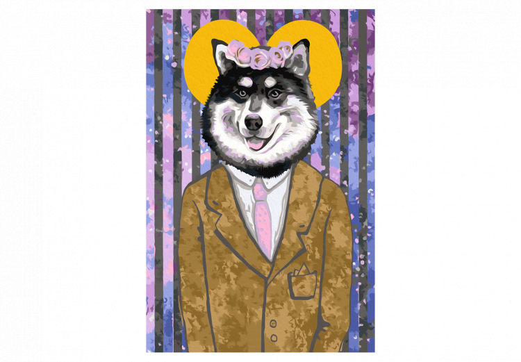 Paint by number Dog in Suit 108180 additionalImage 7