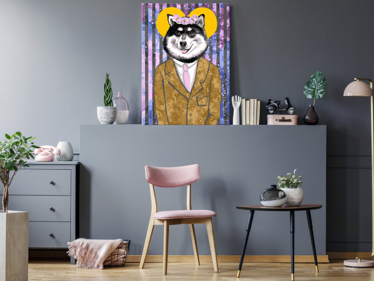 Paint by number Dog in Suit 108180 additionalImage 2