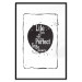 Poster Life quote - black and white motivational texts in a frame 115080 additionalThumb 26
