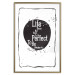 Poster Life quote - black and white motivational texts in a frame 115080 additionalThumb 25