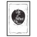 Poster Life quote - black and white motivational texts in a frame 115080 additionalThumb 19
