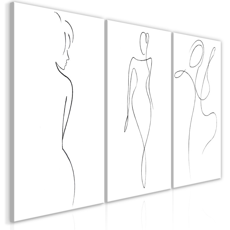 Canvas Art Print Silhouettes (Collection) 117080 additionalImage 2