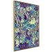Poster Vibrations of Nature - colorful abstract composition with a floral pattern 118280 additionalThumb 12