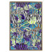 Poster Vibrations of Nature - colorful abstract composition with a floral pattern 118280 additionalThumb 20