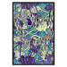 Poster Vibrations of Nature - colorful abstract composition with a floral pattern 118280 additionalThumb 18