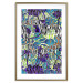 Poster Vibrations of Nature - colorful abstract composition with a floral pattern 118280 additionalThumb 14