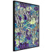 Poster Vibrations of Nature - colorful abstract composition with a floral pattern 118280 additionalThumb 12