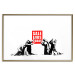 Wall Poster Clearance Sale - Banksy-style graffiti with people and English texts 118780 additionalThumb 16