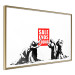 Wall Poster Clearance Sale - Banksy-style graffiti with people and English texts 118780 additionalThumb 14