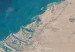 Wall Poster Dubai from Satellite - fragment of continent covered with desert and water 123180 additionalThumb 9