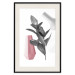 Wall Poster Spirit of Creation - abstraction of gray plant and vases on white background 123280 additionalThumb 18