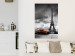 Poster Orange Car - photograph of vehicle against Eiffel Tower and sky 123880 additionalThumb 17