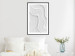 Wall Poster Snowdrift - gray path with line texture in artistic motif 124480 additionalThumb 6